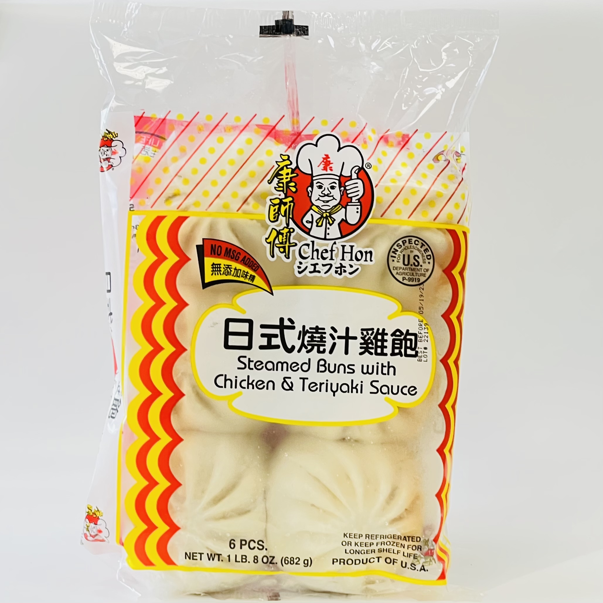 康师傅日式烧汁鸡包Steamed Bun W Chicken and Teriyaki Sauce - 东方超市
